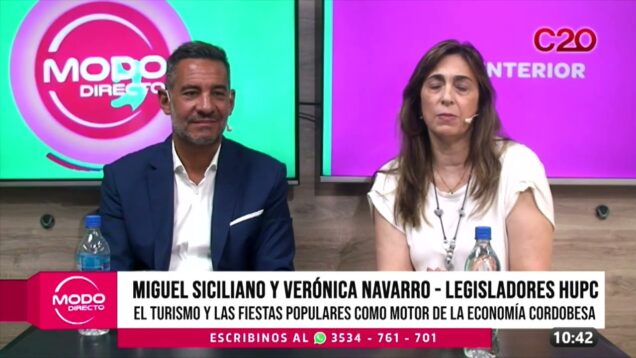 Modo Directo | De recorrida por Villa María – Miguel Siciliano y Verónica Navarro