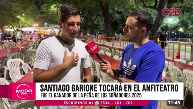 Modo Directo | Festival de pañas – Santiago Garione