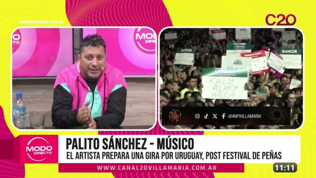 Modo Directo | Gira por Uruguay – Palito Sánchez