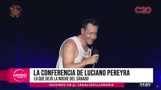 Modo Directo | La conferencia de Luciano Pereyra