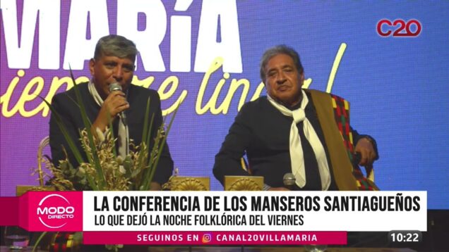 Modo Directo | La conferencia de los Manseros Santiagueños