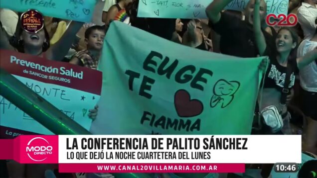 Modo Directo | La conferencia de Palito Sánchez