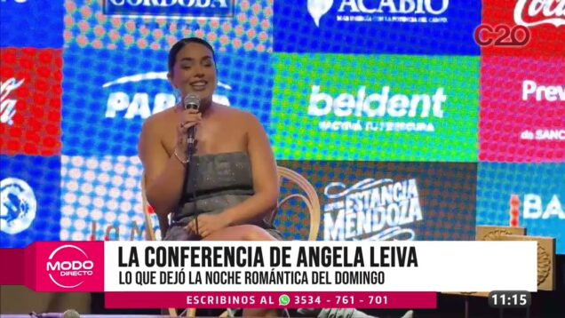 Modo Directo | La conferencia de prensa de Ángela Leiva