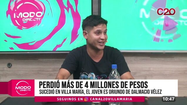 Modo Directo | Perdió más de 4 millones – Alexander Villaruel