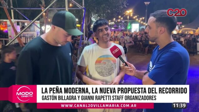 Modo Directo | Recorrido peñero – Gastón Billagra y Gianni Rapetti