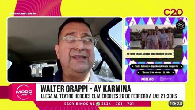 Modo Directo | Teatro Herejes – Walter Grappi