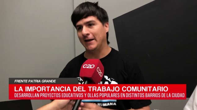 C20 Noticias | Frente Patria Grande – Santiago Altamirano