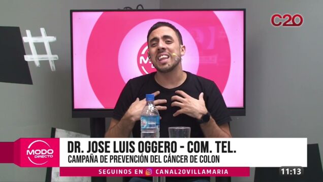 Modo Directo | Campaña de prevención del cáncer – José Luis Oggero