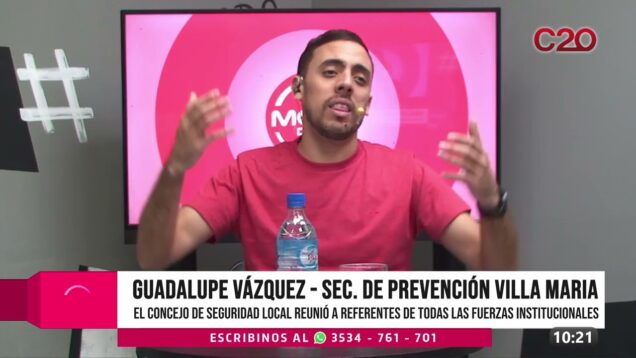 Modo Directo | Concejo de Seguridad – Guadalupe Vázquez