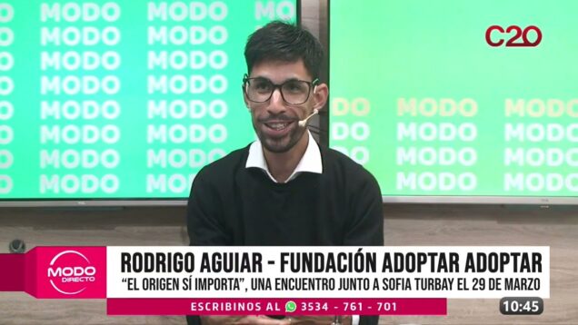 Modo Directo | “El Origen Sí Importa” – Rodrigo Aguiar