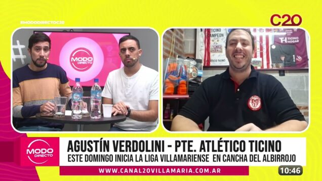 Modo Directo | Liga Villamariense de Fútbol – Agustín Verdolini