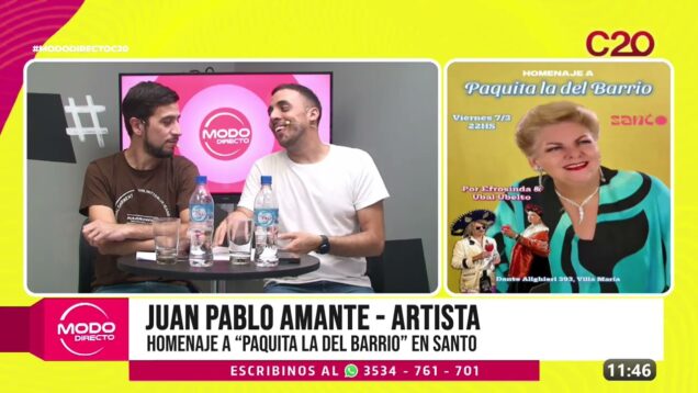 Modo Directo | “Paquita la del Barrio” – Juan Pablo Amante