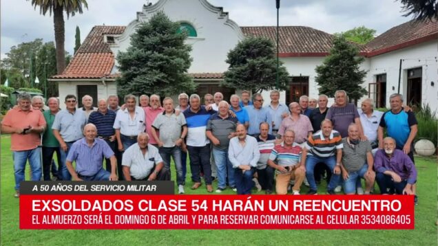 C20 Noticias | A 50 años del servicio militar – Félix Olivera