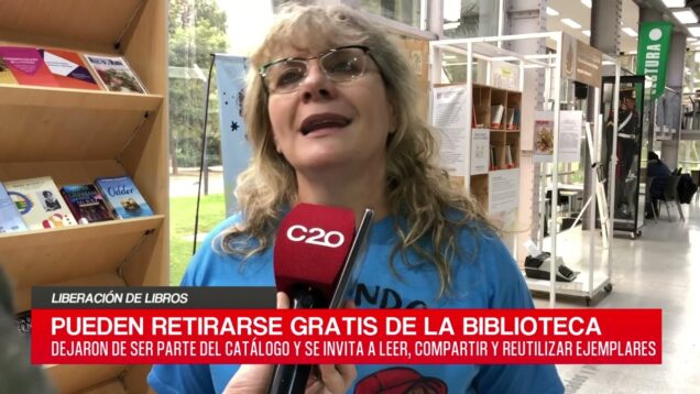 C20 Noticias | Liberación de libros – Anabella Gill