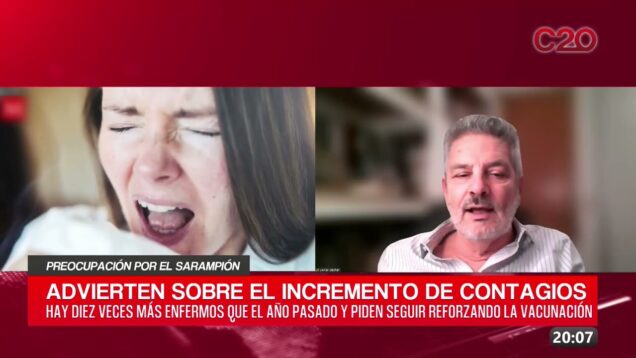 C20 Noticias | Preocupa por el sarampión – Daniel Stecher