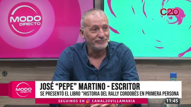 Modo Directo | Presentó su libro – Pepe Martino