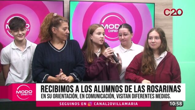 Modo Directo | Recibimos a los alumnos de las Rosarinas