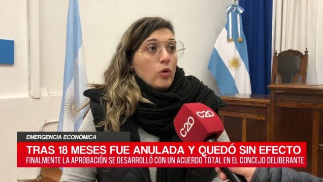 C20 Noticias | Emergencia económica – Yaslil Oses