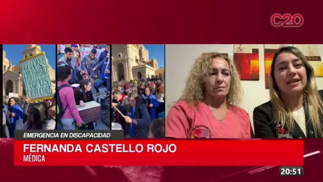 C20 Noticias | Emergencia en discapacidad – Gaciela Rojo y Fernanda Castello Rojo