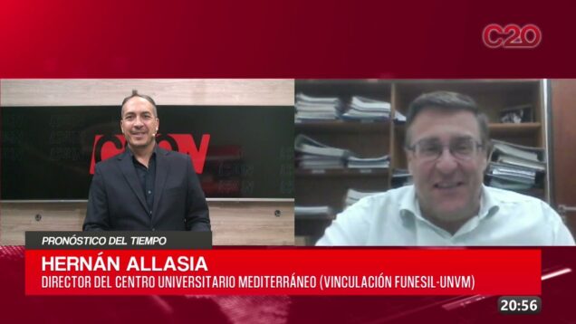 C20 Noticias | Hernán Allasia – Pronóstico del Tiempo