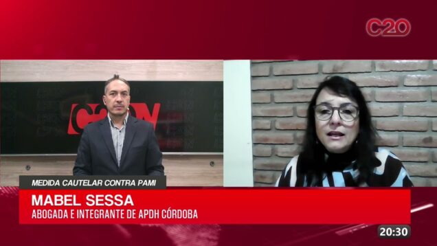 C20 Noticias | Mabel Sessa – Media cautelar contra PAMI