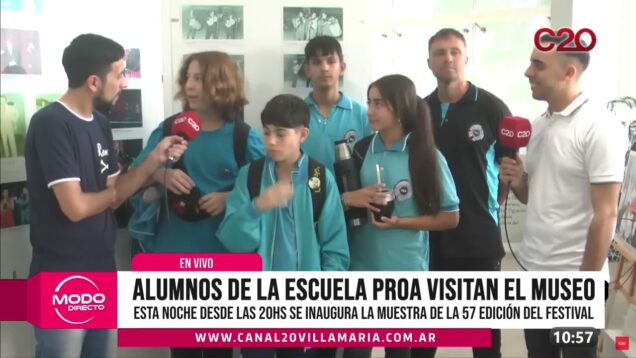 Modo Directo | Alumnos de la Escuela PROA visitan El Museo del Anfi