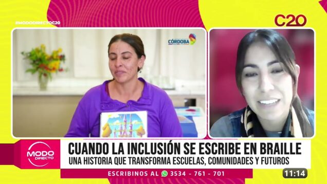 Modo Directo | Cuando la inclusión se escribe en braile – Victoria Esquivel