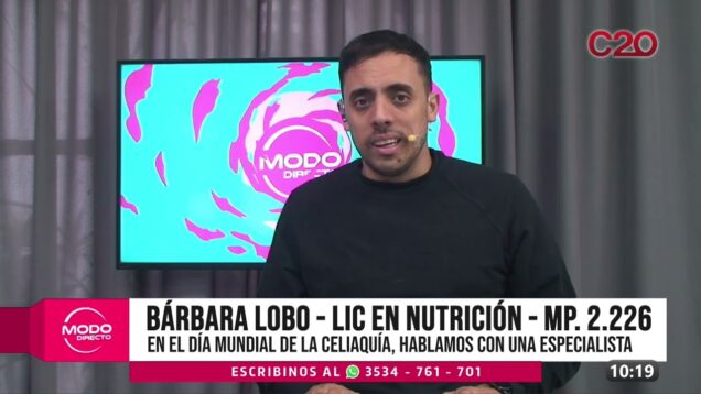 Modo Directo | Día mundial de la celiaquía – Bárbara Lobo