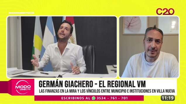 Modo Directo | El Regional VM – Germán Giachero