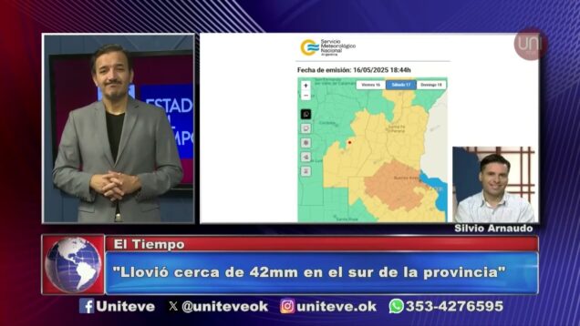 Uniteve Noticias | Tormentas y descenso de temperatura