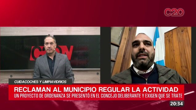 C20 Noticias | Cuidacoches y limpiavidrios – Felipe Botta