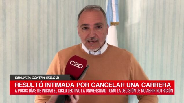 C20 Noticias | Denuncia contra siglo 21 – Rafael Sachetto