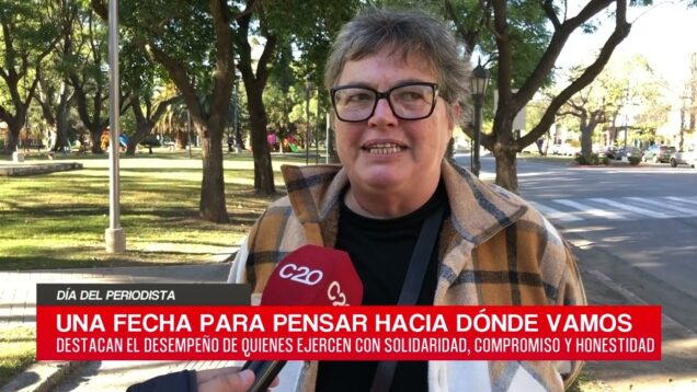 C20 Noticias | Día del pariodista – Albertro Arce y Patricia Gati