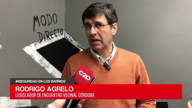 C20 Noticias | Inseguridad en los barrios – Rodrigo Agrelo