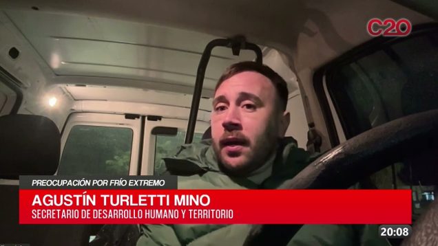 C20 Noticias | Preocupación por frío extremo – Agustín Turletti Mino