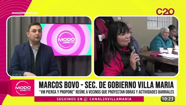 C20 Noticias | “VM Piensa y Propone” – Marcos Bovo