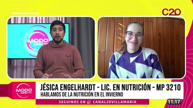 Modo Directo | Nutrición en el invierno – Jésica Engelhardt