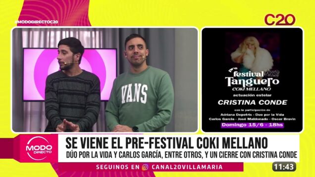 Modo Directo | Pre-Festival – Ana Mellano y Natalia Talche