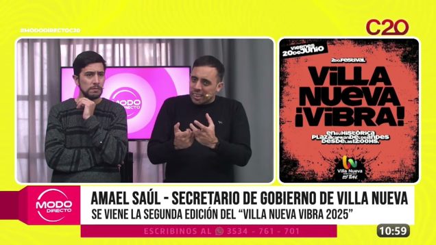 Modo Directo | Villa Nueva Vibra 2025 – Amael Saúl