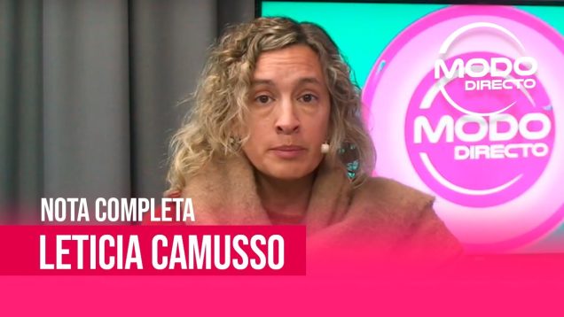 Modo Directo | VM piensa y propone – Leticia Camusso
