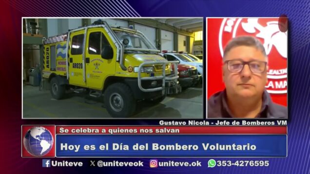 Uniteve Noticias | Día del Bombero Voluntario