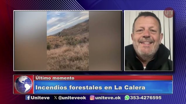 Uniteve Noticias | Incendio forestal en La Calera