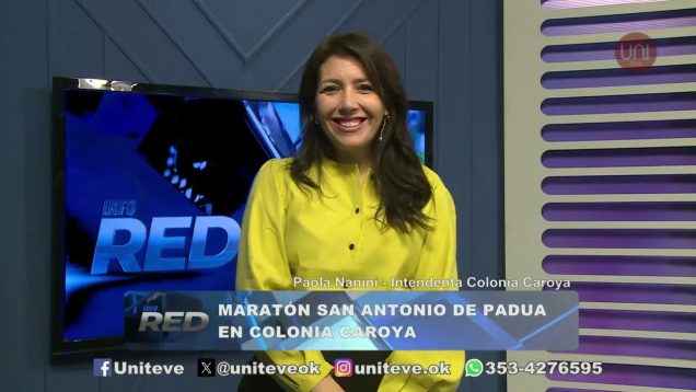 Uniteve Noticias | Maratón San Antonio de Padua en Colonia Caroya