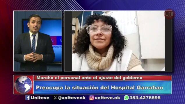 Uniteve Noticias | Personal del Garrahan marchó por la situación del Hospital