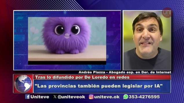Uniteve Noticias | Polémica luego de que Rodrigo De Loredo publicara un video falso de Martín Llaryora hecho con IA