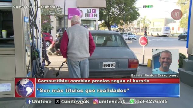 Uniteve Noticias | YPF aplicará precios variables por hora