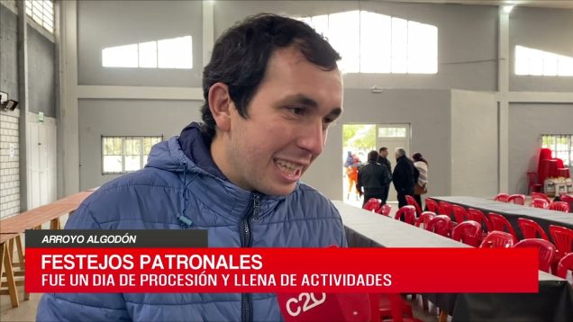 C20 Noticias | Arroyo Algodón – Agustín Vedelago