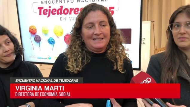 C20 Noticias | Encuentro Nacional de Tejedoras – Virginia Marti y Lucía Mazzini