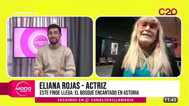 Modo Directo | El Bosque Encantado en Astoria – Eliana Rojas