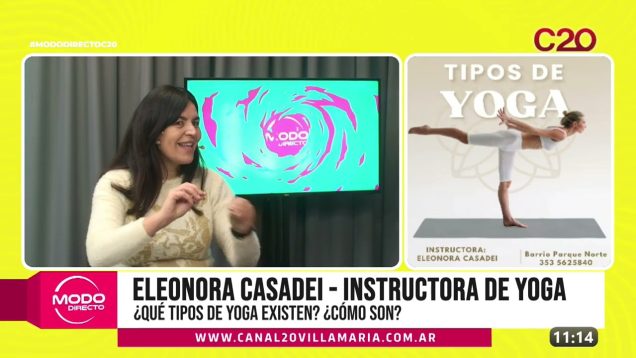 Modo Directo | Que tipos de yoga existen – Eleonora Casadei